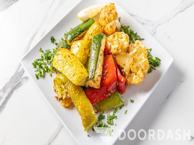 Side Roasted Veggies.