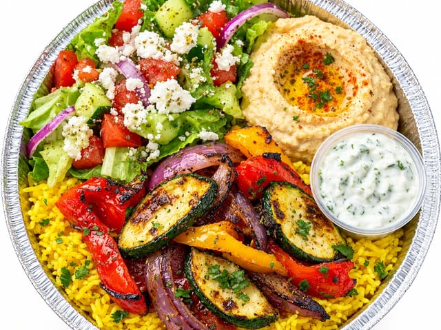 Small Roasted Veggies Bowll.
