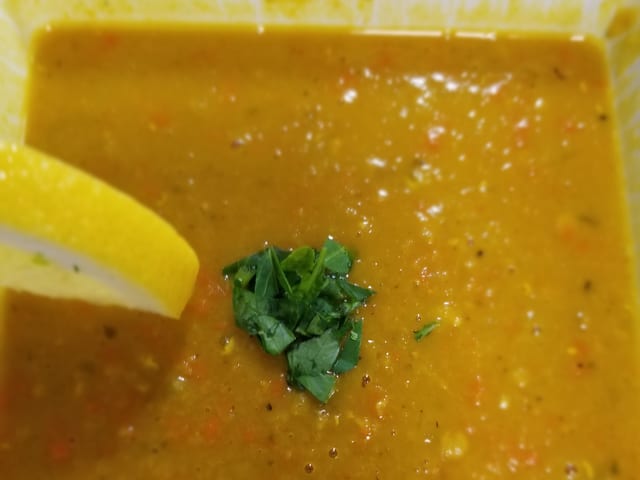 Lentil Soup.