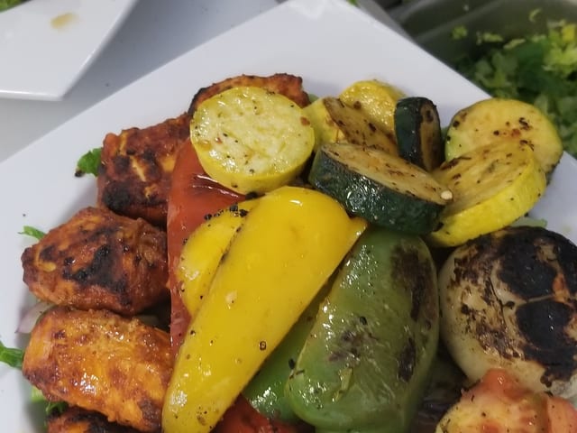 Roasted Veggies Bowl.