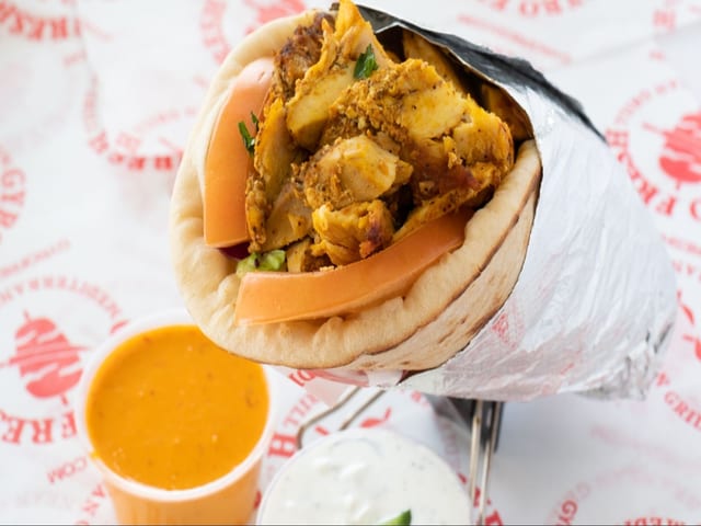Chicken Shawarma Gyro (H).