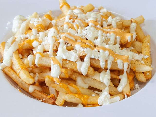 Cheese Mix Loaded Fries.