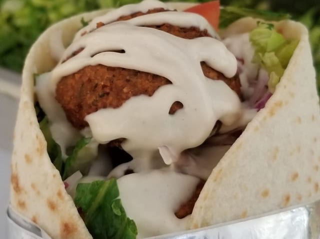 Falafel Wrap.
