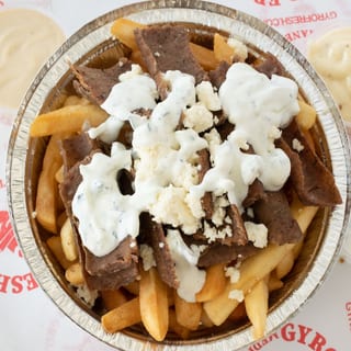 FRIES Loaded (Gyro & Chicken) Combo