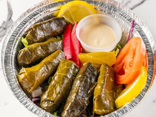 Side Grape Leaves (3) (V).