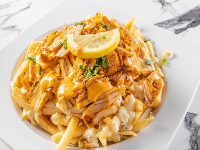 Chicken Loaded Fries.