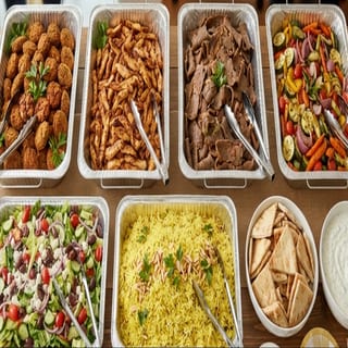 Mediterranean Buffet Style Feast (Feeds 10) Under $15 PP