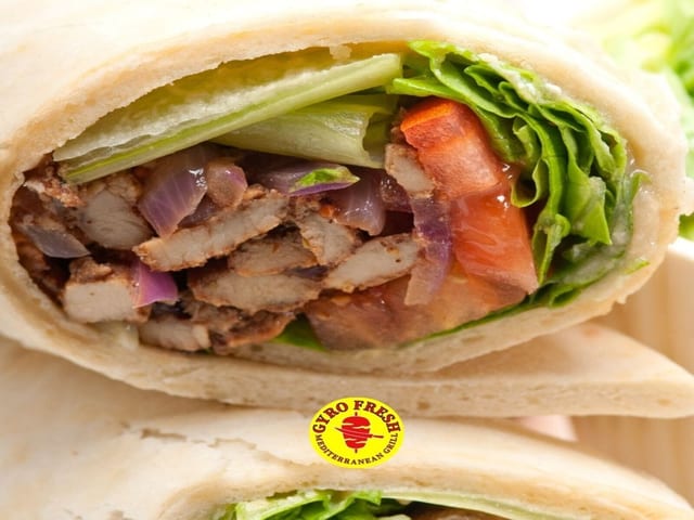Lamb Shawarma Wrap (H).