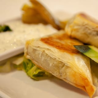 Spanakopita & Tzatziki