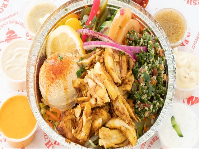 Small Chicken Shawarma Bowl (H).