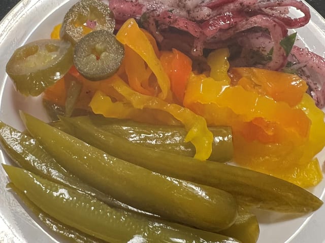 Side Pickles Assorted.