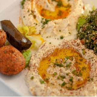 Veggie Mezza  with choice of  pita
