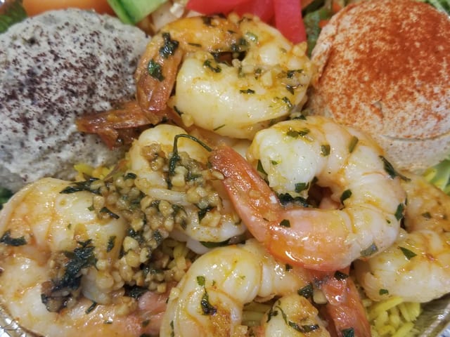Jumbo Shrimp Bowl.
