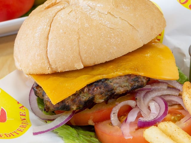 Cheese Burger (H).