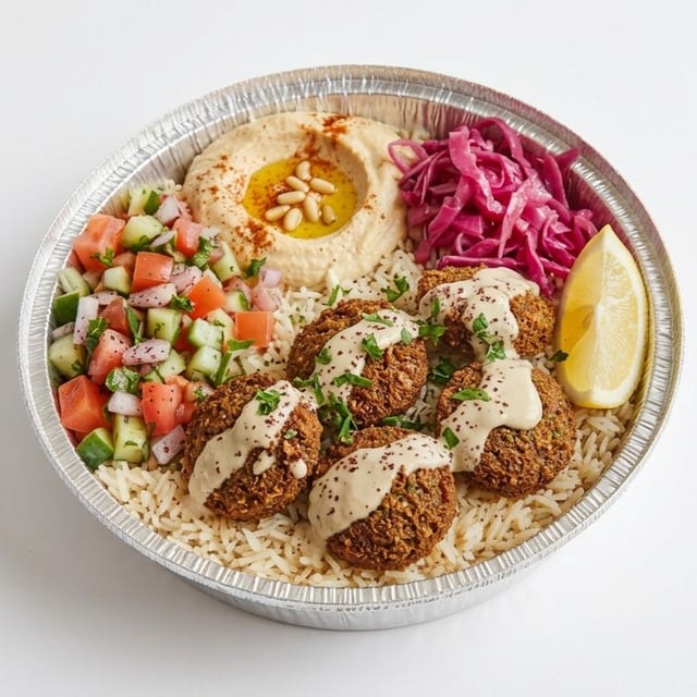 Falafel Bowl (L).