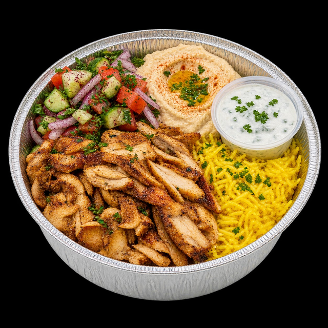 Small Chicken Shawarma Bowl (H).