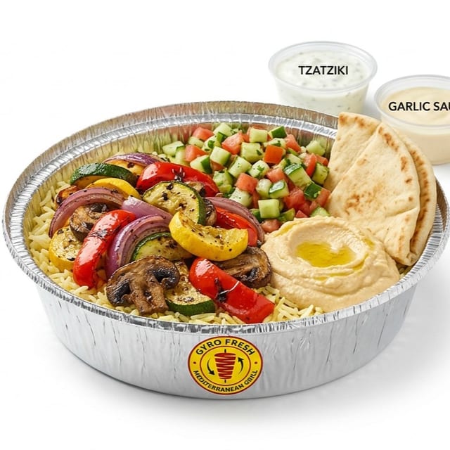 Roasted Veggies Bowl.