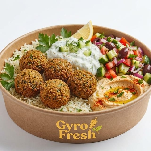 Falafel Bowl (L).