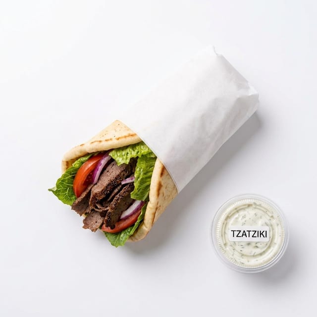 Lamb Shawarma Wrap(H).