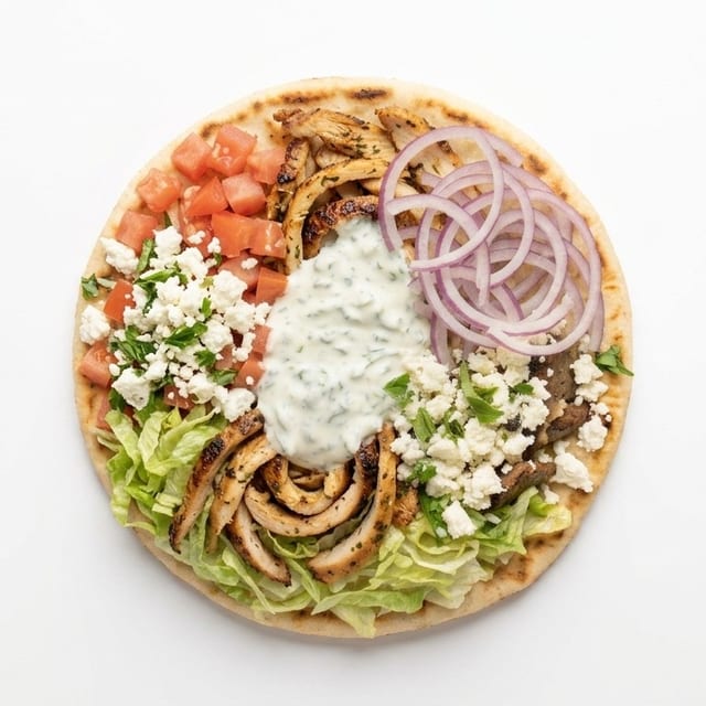Chicken Shawarma Gyro (H).