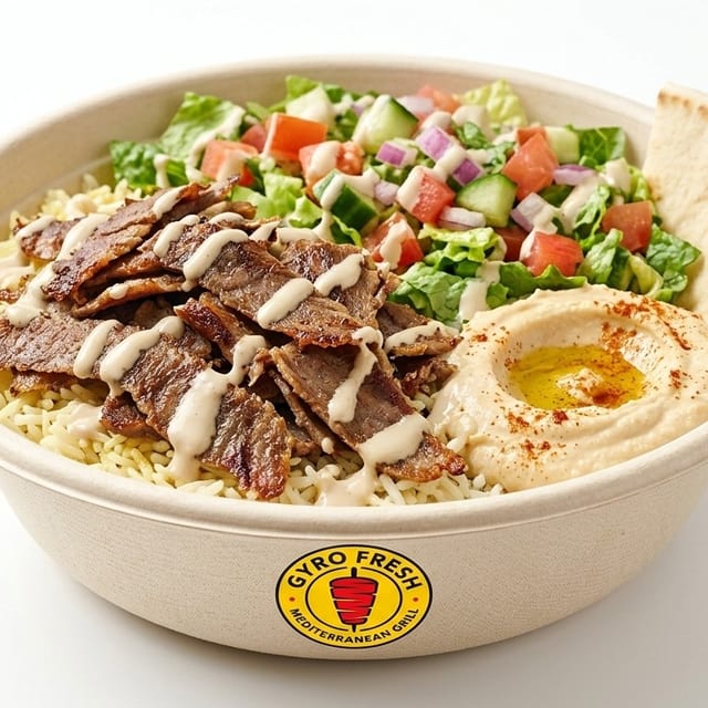 Lamb Shawarma Bowl (H).
