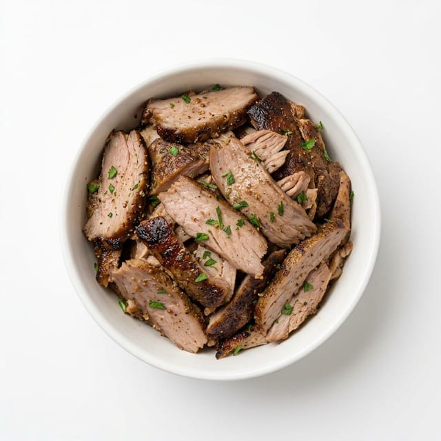 Side Lamb Shawarma 8 oz (H).