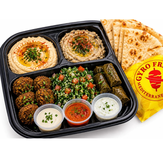 Veggie Mezza with Choice of Pita