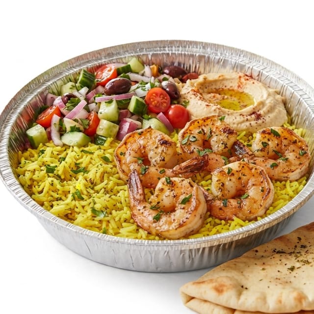 Jumbo Shrimp Bowl.