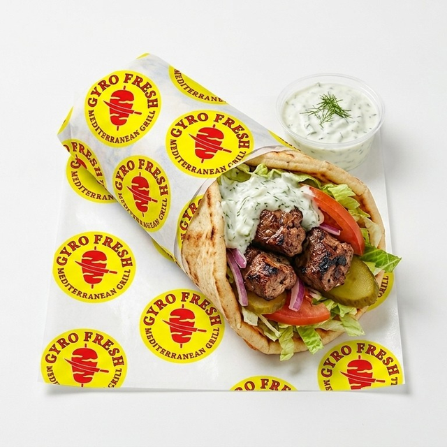 Lamb Kabab Wrap.