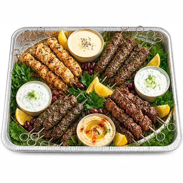 Kabab Tray 16  Skewers.
