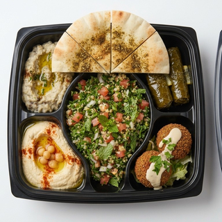 Veggie Mezza with Choice of Pita
