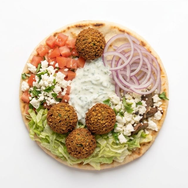 Falafel Gyro.