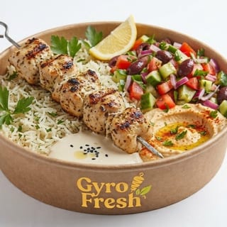 Chicken Kabab Plate (H, GF)