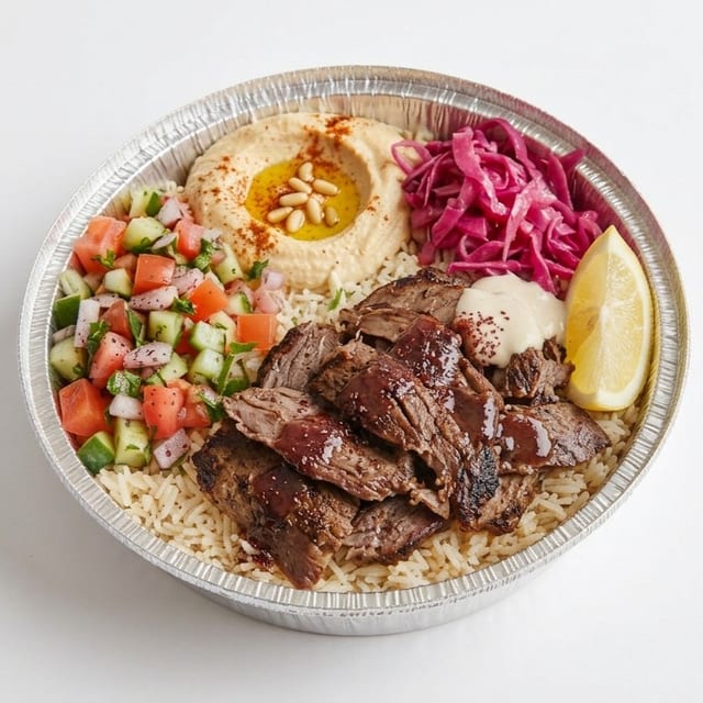 Lamb Shawarma Bowl (H).