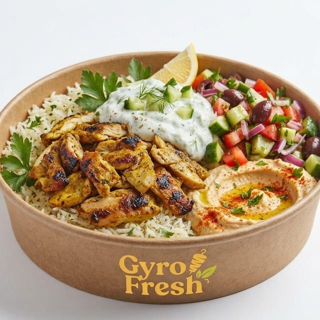 Chicken Shawarma Bowl L (H).