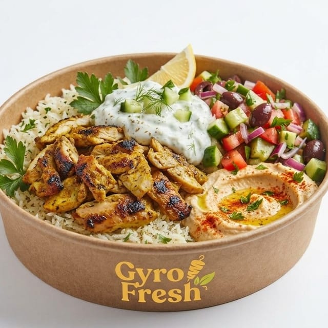 Small Chicken Shawarma Bowl (H).