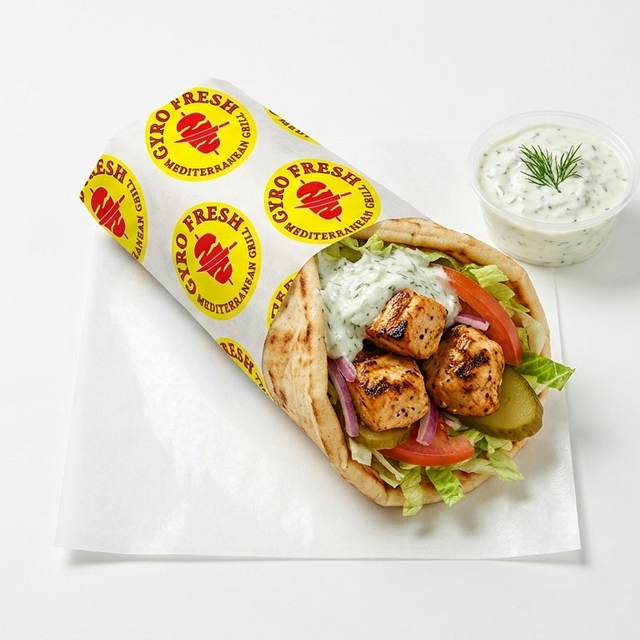 Chicken Kabab Wrap (H).
